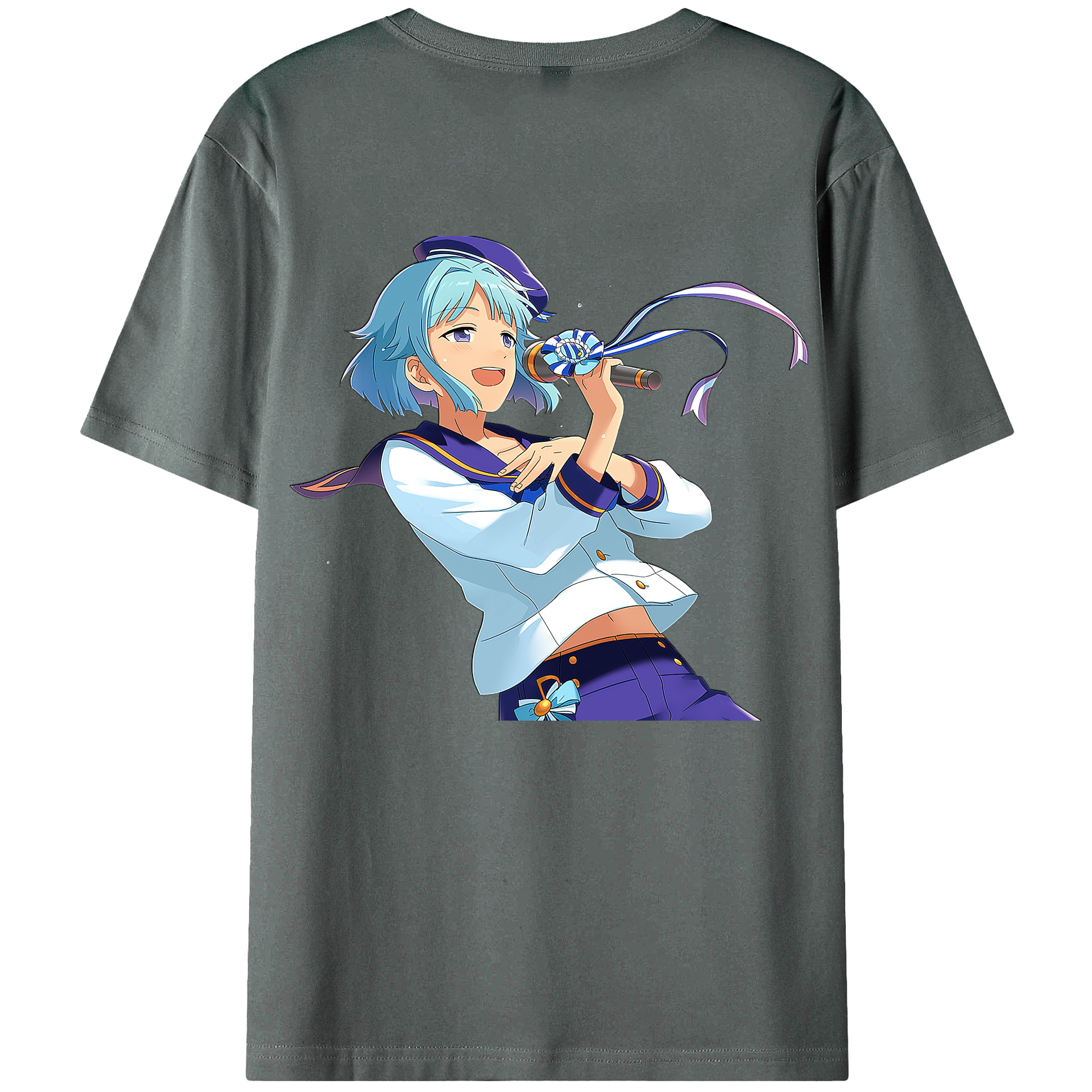 （画像用） あんさんぶるスターズ! Ensemble Stars 綿100％半袖Tシャツ（背面プリント）